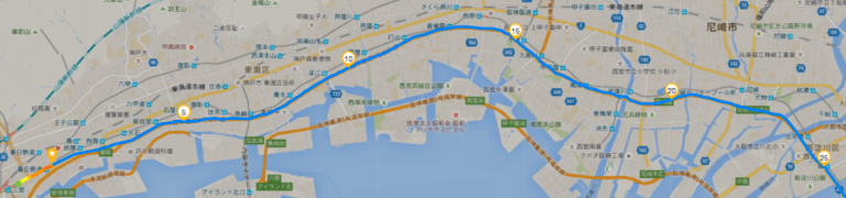 大阪 奈良 自転車 25 号線
